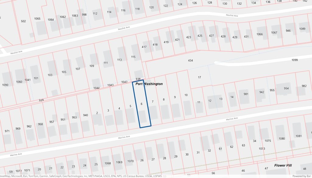 37 Marino Ave - tax map 37 Marino Ave - tax map